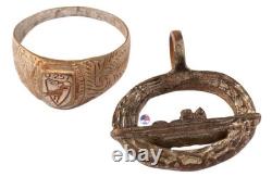 German U-boat ring U257 Wolf Dog WW2 naval submarine U-Boot Kriegsmarine Navy WW