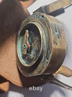 German WW2 German destroyer Z22 Anton Schmitt Kriegsmarine brass compass