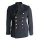 German WW2 Kriegsmarine Admiral Army Officer Tunic Repro Black Jacket