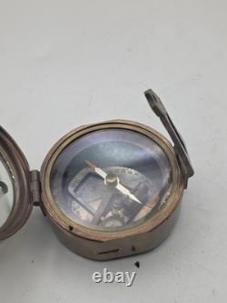 German WW2 Kriegsmarine Schnellboot S 85 Brass compass 1943