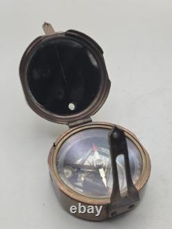 German WW2 Kriegsmarine Schnellboot S 85 Brass compass 1943