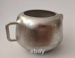 German WW2 Kriegsmarine U-Boat Aluminium Sugar bowl ships galley dated 39 German WW2 Kriegsmarine U-Boat Aluminium Sugar bowl ships galley dated 39