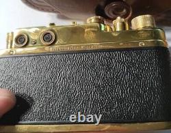 German WW2 Kriegsmarine u boat Gigentum gold film camera with case