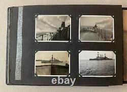 German WW2 photo album 89x Kriegsmarine, big Battle ships