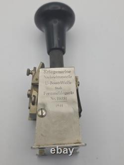 German WWII Number stamp automatic Kriegsmarine U -Boat waffe 1941 submarine
