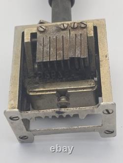 German WWII Number stamp automatic Kriegsmarine U -Boat waffe 1941 submarine