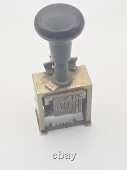 German WWII Number stamp automatic Kriegsmarine U -Boat waffe 1941 submarine