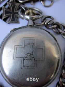 German Watch Pocket Uboot Submarine U-995 Kriegsmarine WW2