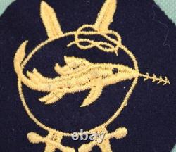 German World War II Naval Kriegsmarine Small Battle Unit Sawfish Badge #2 German World War II Naval Kriegsmarine Small Battle Unit Sawfish Badge #2