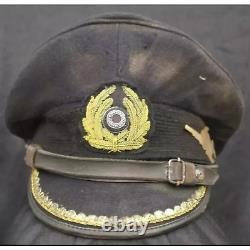 German Wwii Ww2 Navy Blue Kriegsmarine Navy Officer Cap Hat U-96