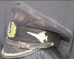 German Wwii Ww2 Navy Blue Kriegsmarine Navy Officer Cap Hat U-96