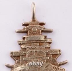 German battleship WW2 Wehrmacht WWII Pendant 800 Silver Kriegsmarine Navy Marine