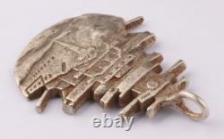 German battleship WW2 Wehrmacht WWII Pendant 800 Silver Kriegsmarine Navy Marine