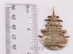 German battleship WW2 Wehrmacht WWII Pendant 800 Silver Kriegsmarine Navy Marine