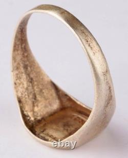German navy 800 silver WWII Ring Torpedo mechanic 1941-42 Kriegsmarine WW2 Germa