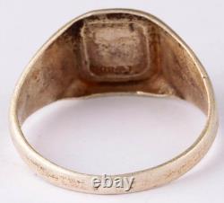 German navy 800 silver WWII Ring Torpedo mechanic 1941-42 Kriegsmarine WW2 Germa
