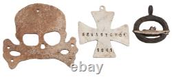 German navy WW2 Kriegsmarine Anchor Iron cross WW2 Marine WW1 badge U-boat Set