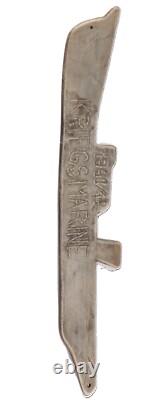 German navy art Kriegsmarine 1941-42 Boat Marine Wehrmacht Germany handmade alum
