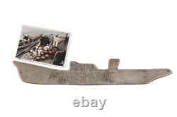 German navy art Kriegsmarine 1941-42 Boat Marine Wehrmacht Germany handmade alum