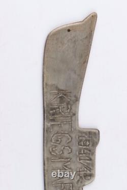 German navy art Kriegsmarine 1941-42 Boat Marine Wehrmacht Germany handmade alum