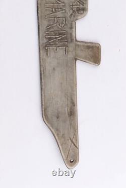 German navy art Kriegsmarine 1941-42 Boat Marine Wehrmacht Germany handmade alum