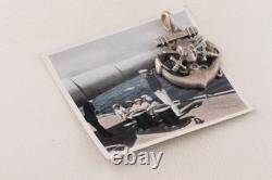 German navy pendant 800 silver WW2 Kriegsmarine WWII Anchor WW1 Skull swords WWI