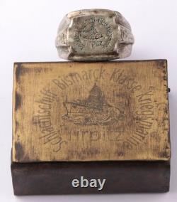 German ring naval ship WW2 Tirpitz WWII Clip for matches Kriegsmarine Navy Marin