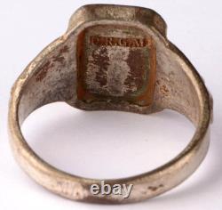 German ring naval submarine U382 Bull 1942-44 U-boat WW2 U-Boot Kriegsmarine art