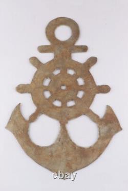 German set WW2 Kriegsmarine Anchor Iron cross WWII Ring Pendant Badge Navy Marin