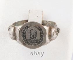 German set WW2 Kriegsmarine Anchor Iron cross WWII Ring Pendant Badge Navy Marin