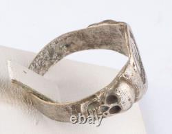 German set WW2 Kriegsmarine Anchor Iron cross WWII Ring Pendant Badge Navy Marin