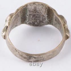 German set WW2 Kriegsmarine Anchor Iron cross WWII Ring Pendant Badge Navy Marin