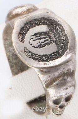 German set WW2 Kriegsmarine Anchor Iron cross WWII Ring Pendant Badge Navy Marin