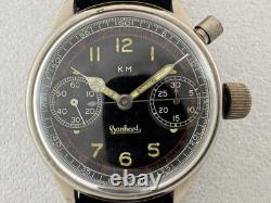 Hanhart K. M Kriegsmarine U-boat Officers WWII Vintage 1939-1945 German Men Watch