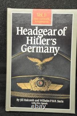 Headgear of Hitler's Germany Vol 1 Heer Luftwaffe Kriegsmarine 1st Ed