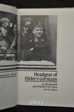 Headgear of Hitler's Germany Vol 1 Heer Luftwaffe Kriegsmarine 1st Ed