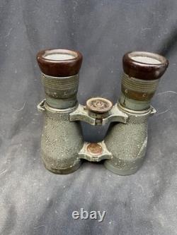 Imperial German Army 1908 Pat Kriegsmarine K Marked Field Glasses / Binoculars