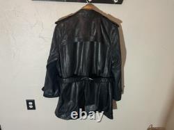 Infinity German Kriegsmarine WW2 Style Leather Coat