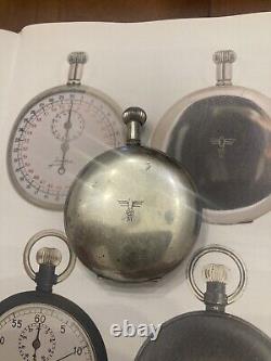 Junghans Kriegsmarine military Torpedo Timer stoppuhr stopwatch WW2 rare type