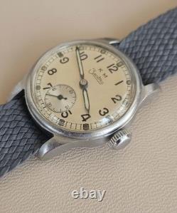 KM Zentra WWII German Navy Military Watch 1940s (Unpolished)