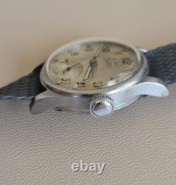 KM Zentra WWII German Navy Military Watch 1940s (Unpolished)