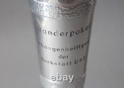 KRIEGSMARINE A rare challenge cup from German WW2 submarine U62 (1937/45)