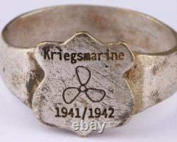 Kriegsmarine 1941-42 Propeller of ship WW2 Navy German ring WWII Germany 1942