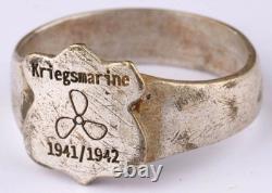 Kriegsmarine 1941-42 Propeller of ship WW2 Navy German ring WWII Germany 1942