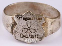 Kriegsmarine 1941-42 Propeller of ship WW2 Navy German ring WWII Germany 1942
