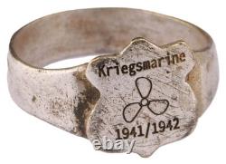 Kriegsmarine 1941-42 Propeller of ship WW2 Navy German ring WWII Germany 1942