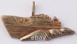 Kriegsmarine 1941-42 Skull WW2 German ring WWII Torpedo Boat Set Germany Army 2p