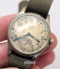 Kriegsmarine Alpina KM 592 German Marine Military Watch WW2 AS IS
