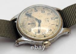 Kriegsmarine Alpina KM 592 German Marine Military Watch WW2 AS IS