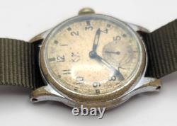 Kriegsmarine Alpina KM 592 German Marine Military Watch WW2 AS IS